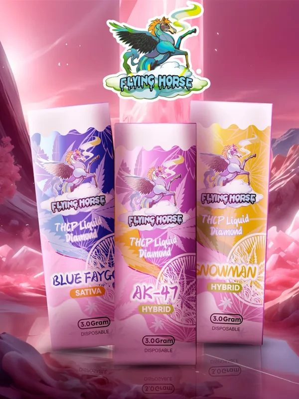 Flying horse thc a liquid diamond disposable 3g