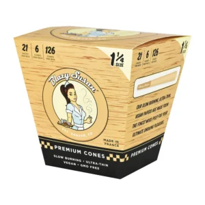 Blazy susan unbleached prerolled cones one quarter 21pc 1800x1800