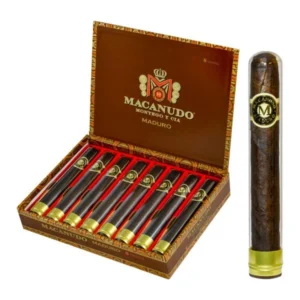 Macanudo maduro crystal tube box of 8